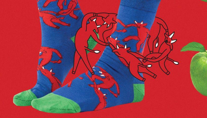 Петербурский бренд дизайнерских носков St.Friday Socks вышел на рынок Испании